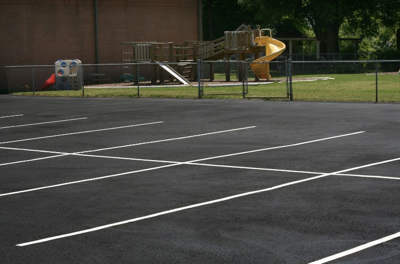 Daycare center received parking lot repairs in Nashville, TN