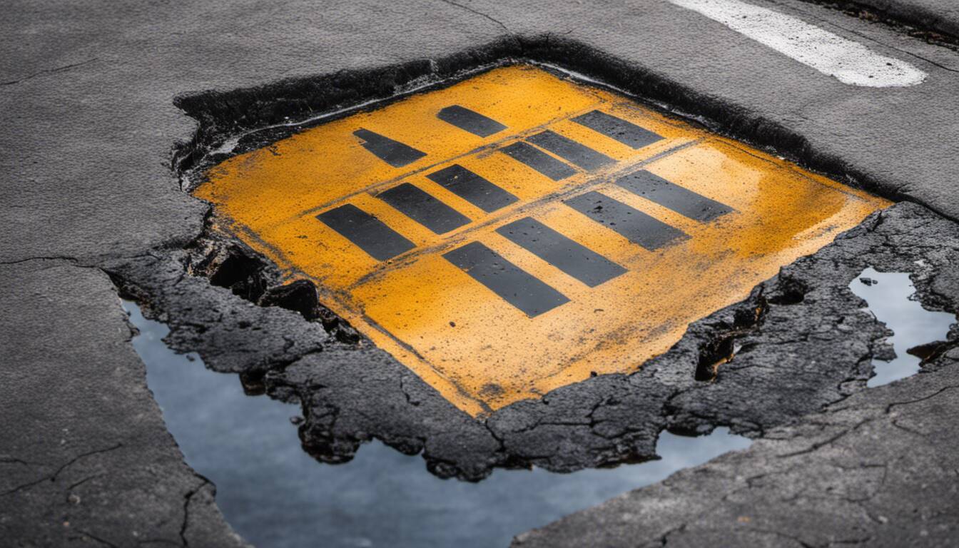 The safety risks of potholes and how to avoid them