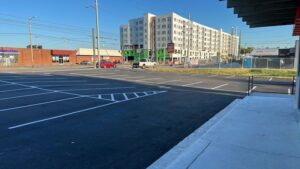 Parking Lot Paving for Davidson County businesses. Top Tips for Newly Paved lots