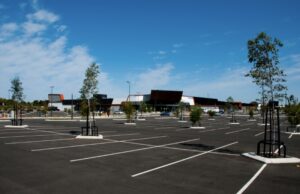 Shopping mall owner learns the importance of proper drainage in Parking Lots.